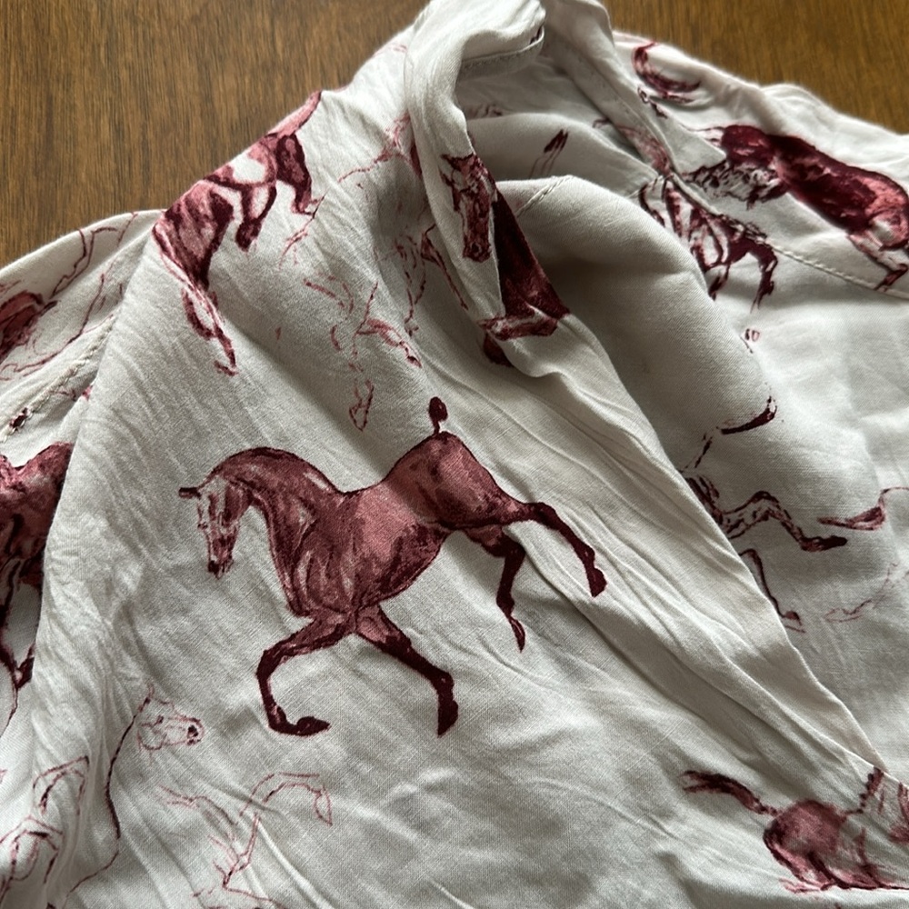 Babaton Horses Blouse XS - Picture 2 of 12